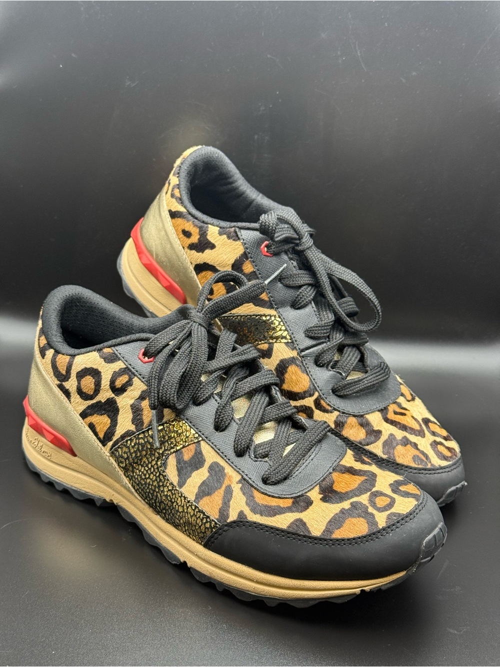 Sam Edelman Animal Print Sneakers Size 8.5
